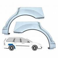 Panneau de réparation arc d'aile arrière pour Ford Focus 1998-2007 / Gauche+Droit / COMBI / Ensemble 6292