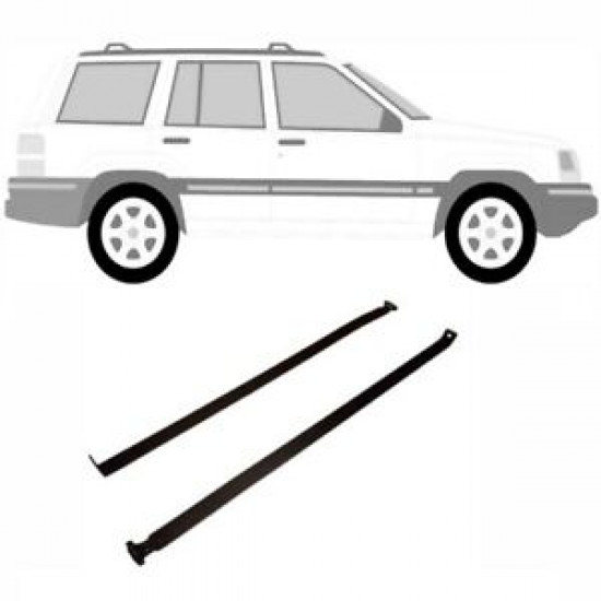 JEEP GRAND CHEROKEE 1991-1999 SOUTIEN POUR SANGLES DE RÉSERVOIR / PAIRE