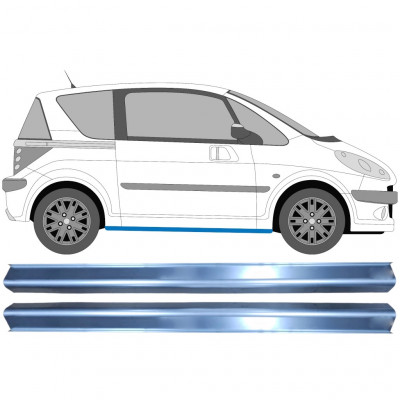 Réparation bas de caisse pour Peugeot 1007 2005-2009 / Ensemble 11332