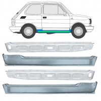 Réparation bas de caisse intérieur + extérieur pour Fiat 126p 1972-2000 11718