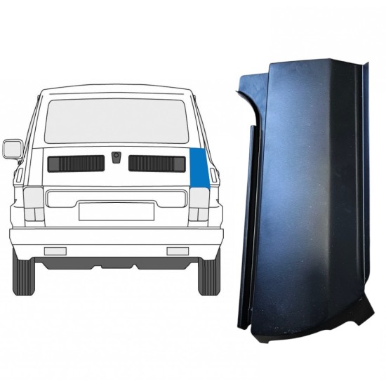 Panneau de réparation coin