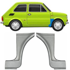 Panneau de réparation de l’aile avant pour Fiat 126p 1972-1994 ST/FL / Gauche+Droit / Ensemble 11219