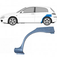 Panneau de réparation arc d'aile arrière pour Alfa Romeo 147 2000-2010 / Gauche 6046