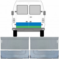 Panneau de réparation intérieur et extérieur des portes arrière pour Mercedes T1 1977-1996 + Wewnętrzny  / Gauche+Droit / Ensemble 9567