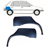 Panneau de réparation arc d'aile arrière pour Peugeot 205 1983-1998 / Gauche+Droit / Ensemble 10971