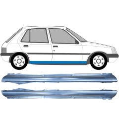 Panneau de réparation du seuil pour Peugeot 205 1983-1998 / Gauche+Droit / Ensemble 9550