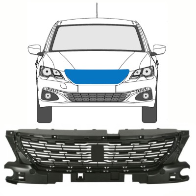 Grille de calandre pour Peugeot 301 2017- 16251
