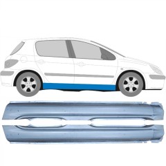 Panneau de réparation du seuil pour Peugeot 307 2001-2008 / Gauche+Droit / Ensemble 9246