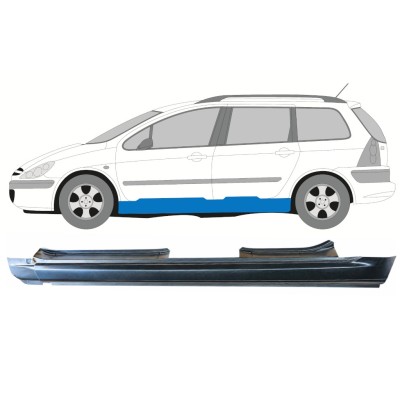 Panneau de réparation du seuil pour Peugeot 307 2001-2008 / Gauche / COMBI 16968