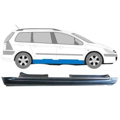 Panneau de réparation du seuil pour Peugeot 307 2001-2008 / Droite / COMBI 16967
