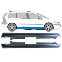 Panneau de réparation du seuil pour Peugeot 307 2001-2008 / Gauche+Droit / COMBI / Ensemble 16969