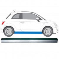 Réparation bas de caisse inférieure pour Fiat 500 2007-2018 / Gauche = Droite (symétrique) 12946