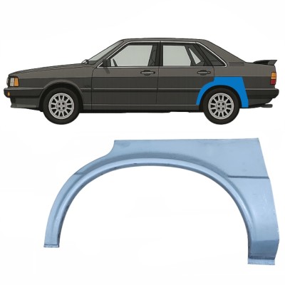 Panneau de réparation arc d'aile arrière pour Audi 80 B2 1978-1986 / Gauche 8892