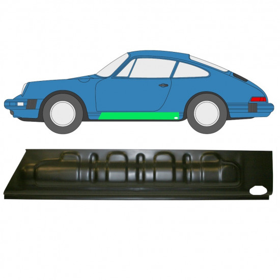 Réparation bas de caisse intérieur pour Porsche 911 1964-1997 / Droite 12711