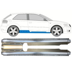 Panneau de réparation du seuil pour Audi A3 8P 2003-2012 / Gauche+Droit / Ensemble 14563