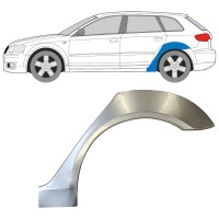 Panneau de réparation arc d'aile arrière pour Audi A3 8P 2003-2012 / Gauche 15209