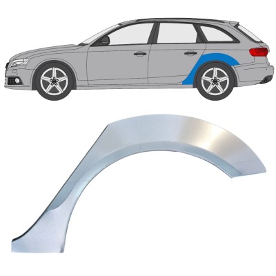 Panneau de réparation arc d'aile arrière pour Audi A4 B8 2007-2016 / Gauche 16323