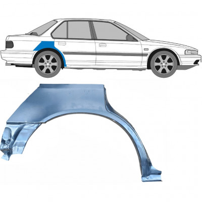 Panneau de réparation arc d'aile arrière pour Honda Accord 1989-1993 / Droite 6623