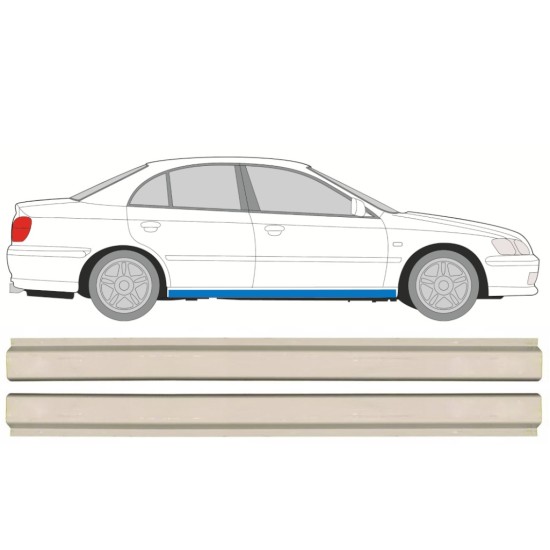 Réparation bas de caisse inférieure pour Honda Accord 1998-2002 / Gauche+Droit / Ensemble 16103