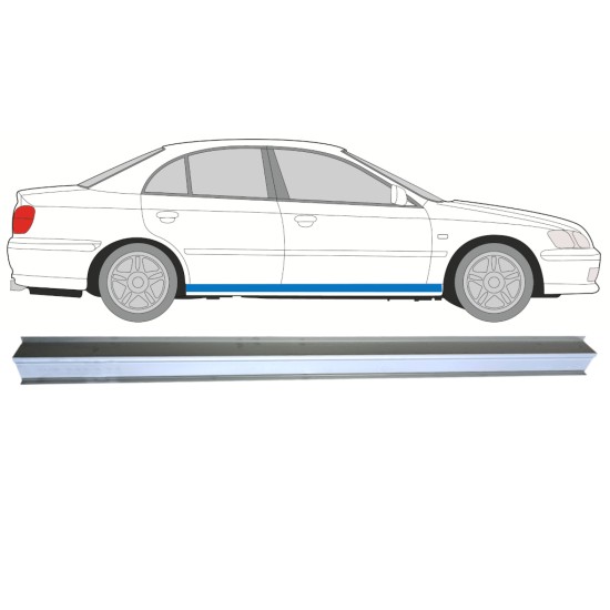 Réparation bas de caisse supérieure pour Honda Accord 1998-2002 / Gauche = Droite (symétrique) 16284