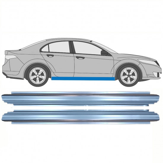 Réparation bas de caisse pour Honda Accord 2008-2016 / Gauche = Droite (symétrique) / Ensemble 10306