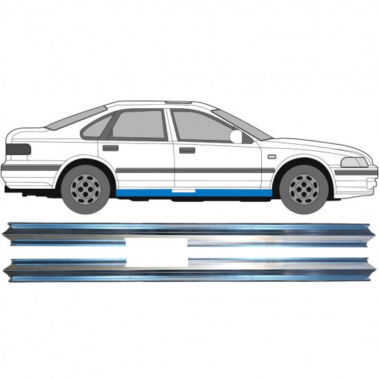 Réparation bas de caisse pour Honda Accord 1993-1998 / Gauche+Droit / Ensemble 9429