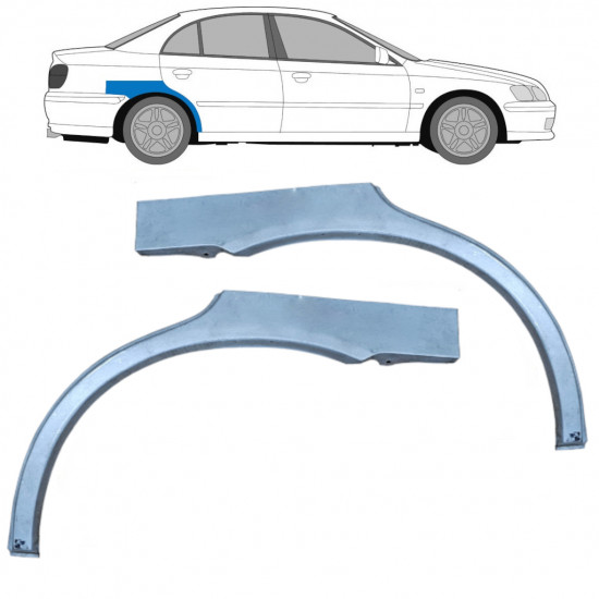 Panneau de réparation arc d'aile arrière pour Honda Accord 1998-2002 / Gauche+Droit / Ensemble 9242