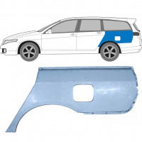 Panneau de réparation arc d'aile arrière pour Honda Accord 2002-2008 / Gauche / COMBI 6627