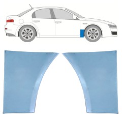Panneau de réparation de l’aile avant pour Alfa Romeo 159 2005-2012 / Gauche+Droit / Ensemble 11279