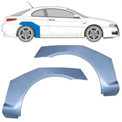 Panneau de réparation arc d'aile arrière pour Alfa Romeo GT 2003-2010 / Ensemble 10359