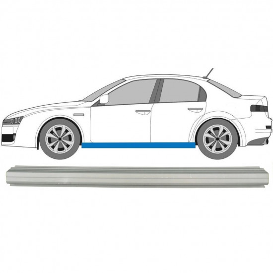 Réparation bas de caisse pour Alfa Romeo 159 2005-2012 / Gauche 7603