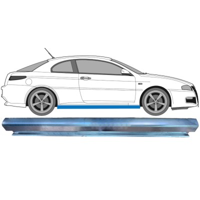 Réparation bas de caisse pour Alfa Romeo GT 2003-2010 / Gauche = Droite (symétrique) 7174