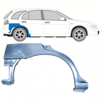 Panneau de réparation arc d'aile arrière, partie inférieure derrière la roue pour Nissan Almera 1995-2000 / Droite 10221