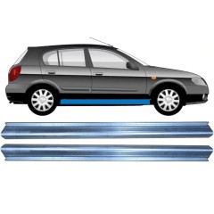 Réparation bas de caisse pour Nissan Almera N16 1999-2007 / Gauche = Droite (symétrique) / Ensemble 10493