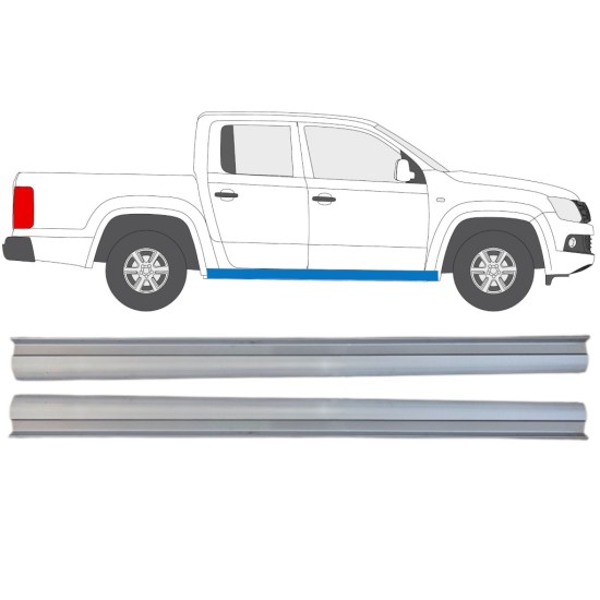 Réparation bas de caisse inférieure pour Volkswagen Amarok 2010-2022 / Gauche+Droit / Ensemble 15100 Réparation bas de caisse inférieure pour Volkswagen Amarok 2010-2022 / Gauche+Droit / Ensemble 15100