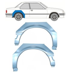 Panneau de réparation arc d'aile arrière pour Opel Ascona C 1981-1998 / Gauche+Droit / Ensemble 9704