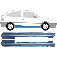 Panneau de réparation du seuil pour Opel Astra F 1991-2002 / Gauche+Droit / Ensemble 9448