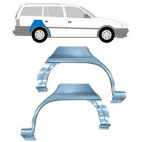 Panneau de réparation arc d'aile arrière pour Opel Astra 1991-2002 / Gauche+Droit / COMBI / Ensemble 9685