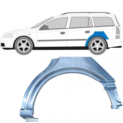 Panneau de réparation arc d'aile arrière pour Opel Astra 1998-2009 / Gauche / COMBI 6861