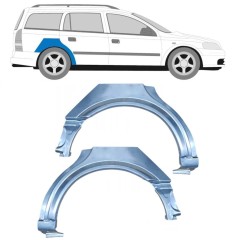 Panneau de réparation arc d'aile arrière pour Opel Astra G 1998-2009 / Gauche+Droit / COMBI / Ensemble 10434