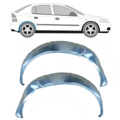 Passage de roue intérieur arrière pour Opel Astra G 1998-2009 / Gauche+Droit / Ensemble 10633