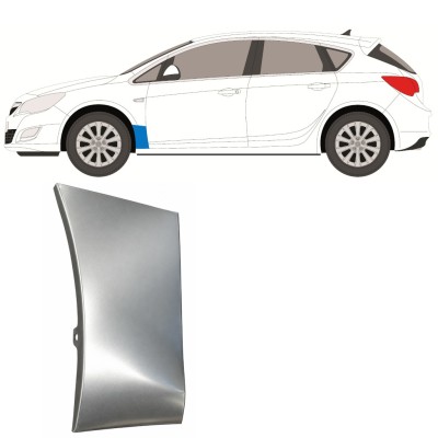 Panneau de réparation de l’aile avant pour Opel Astra J 2009-2015 / Gauche 17166
