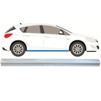 Réparation bas de caisse pour Opel Astra J 2009-2015 / Gauche = Droite (symétrique) 15220