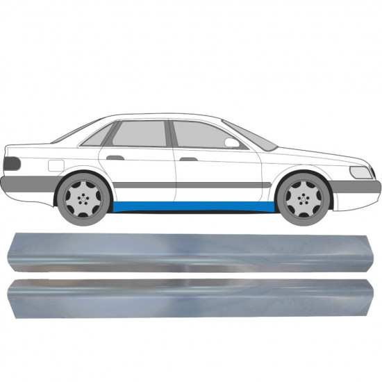 Réparation bas de caisse pour Audi 100 C4 1990-1994 / Gauche = Droite (symétrique) / Ensemble 9504