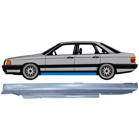 Panneau de réparation du seuil pour Audi 100 C3 1982-1990 / Gauche 6420