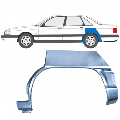 Panneau de réparation arc d'aile arrière pour Audi 100 C3 1982-1991 / Gauche 7608