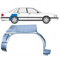 Panneau de réparation arc d'aile arrière pour Audi 100 C3 1982-1991 / Droite 7607