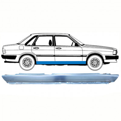 Panneau de réparation du seuil pour Audi 80 B2 1978-1986 / Droite 9114