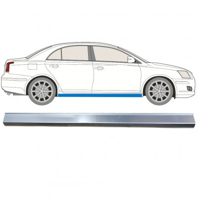 Réparation bas de caisse inférieure pour Toyota Avensis T25 2003-2008 / Gauche = Droite (symétrique) 12865