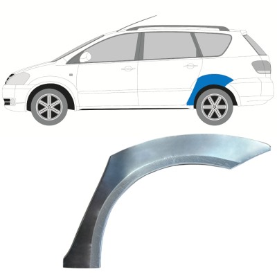 Panneau de réparation arc d'aile arrière pour Toyota Avensis Verso 2001-2011 / Gauche 15877